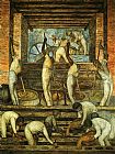 Diego Rivera The Sugar Mill painting